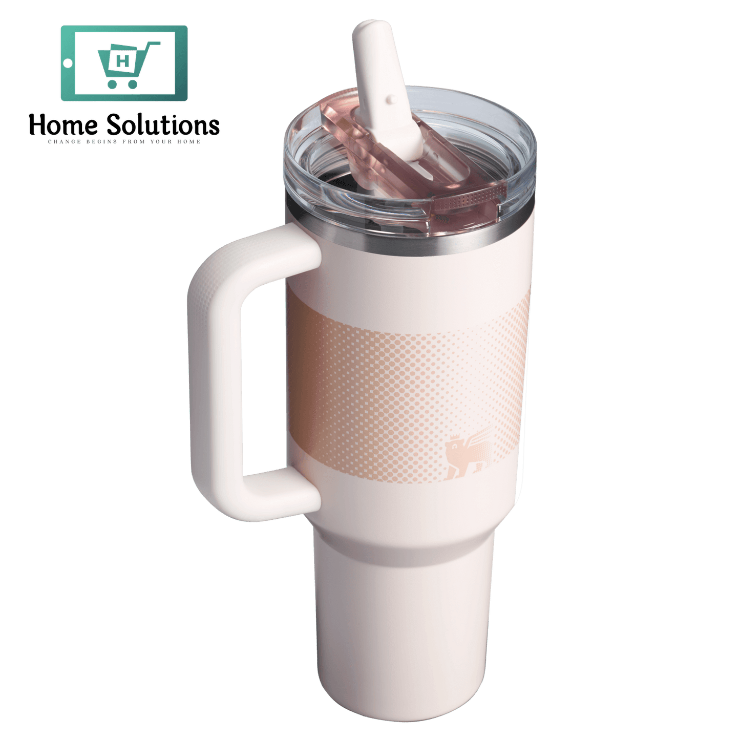 The Quencher ProTour Flip Straw Tumbler - 40oz- Rose Quartz Fade