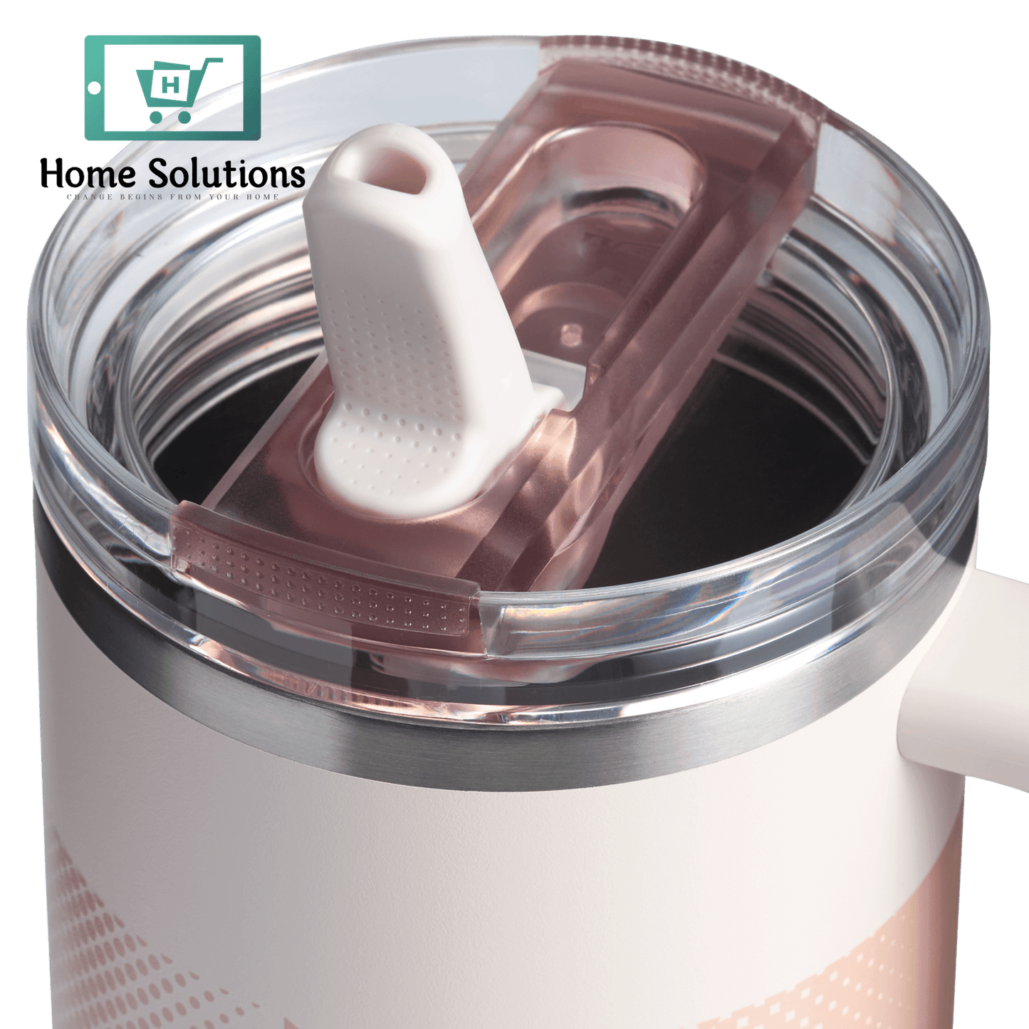 The Quencher ProTour Flip Straw Tumbler - 40oz- Rose Quartz Fade