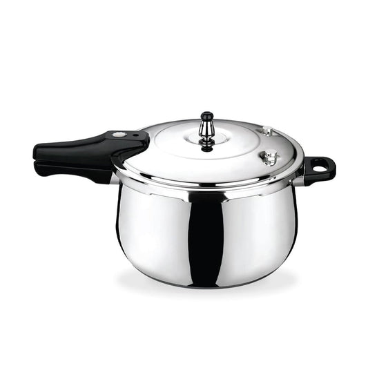 Arshia Premium Stainless Steel Pressure Cooker 32cm with Aluminium base