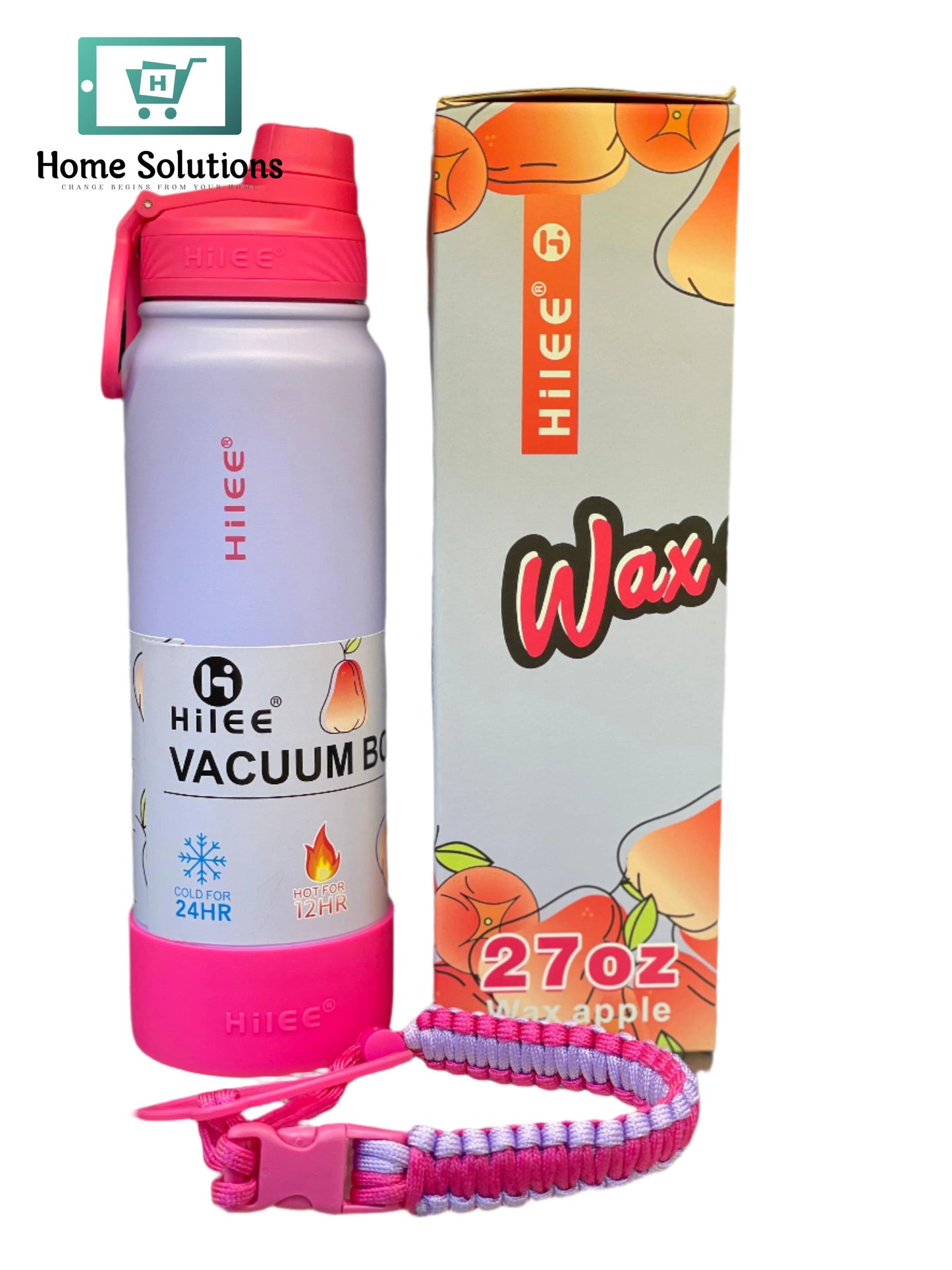 Hilee Wide Mouth Insulated Bottle - Purple