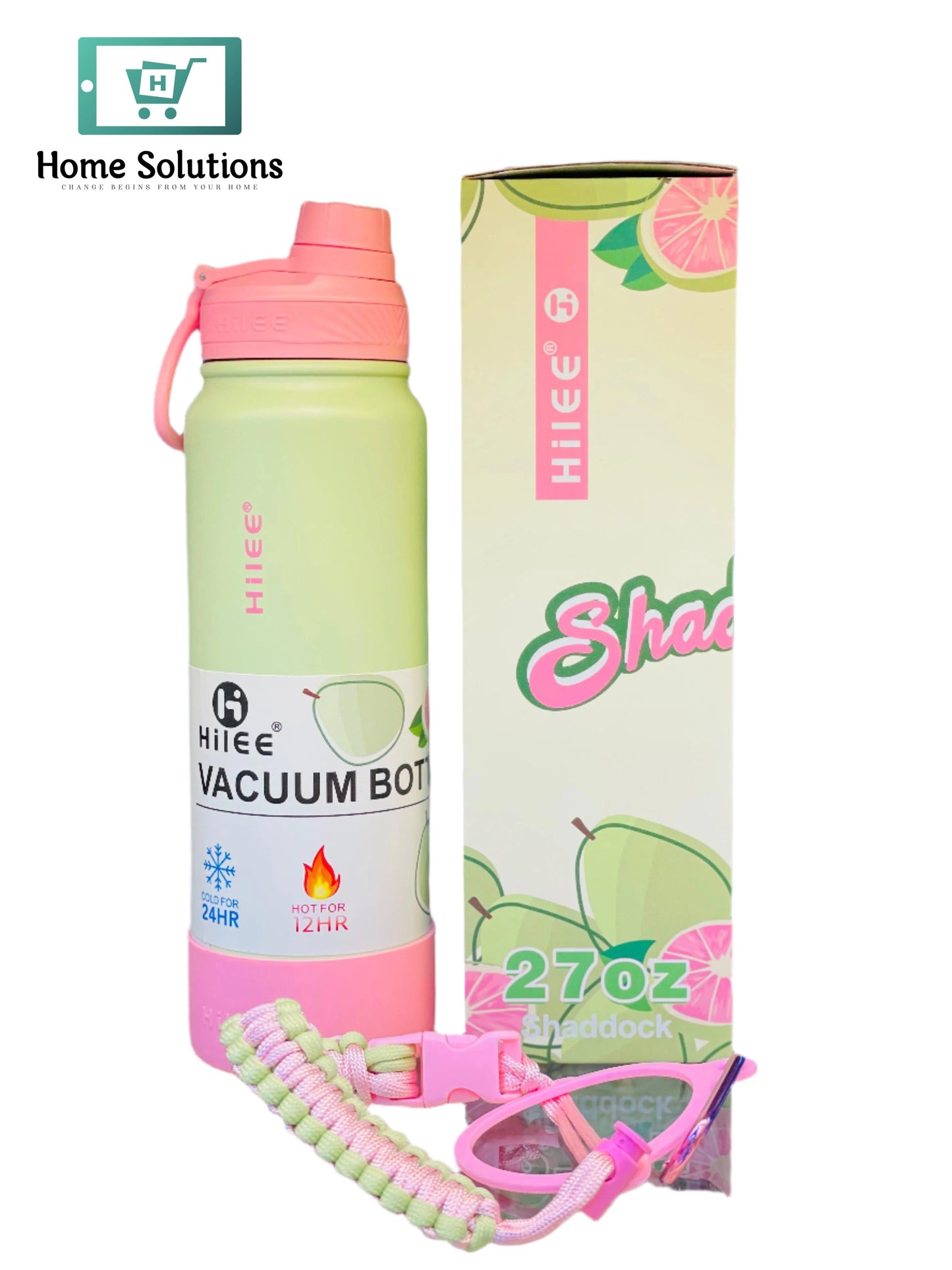 Hilee Wide Mouth Insulated Bottle - Green