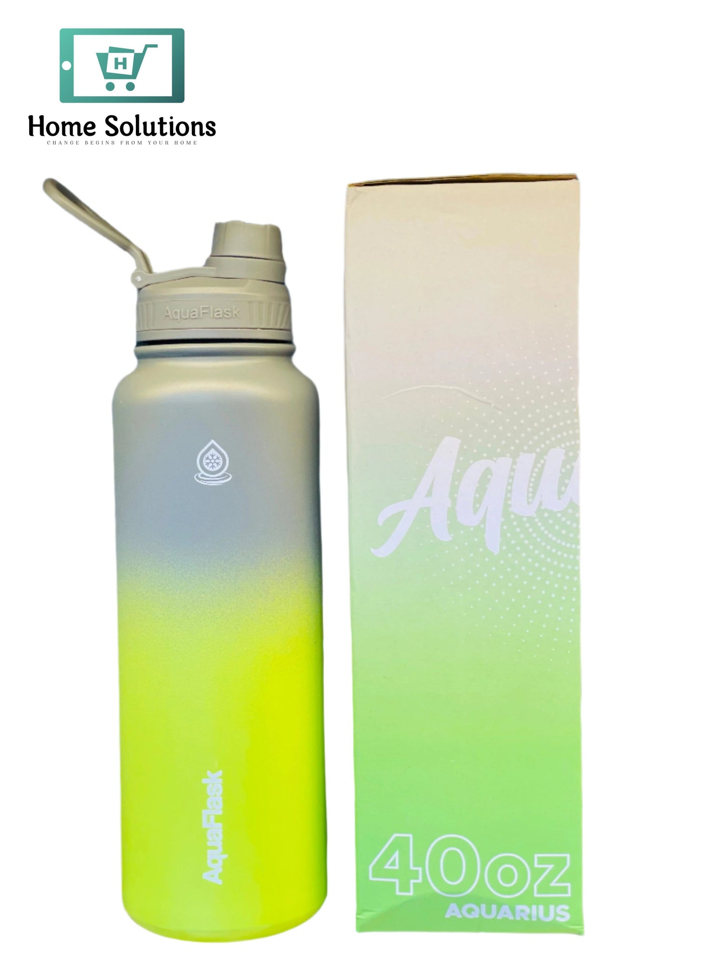 AquaFlask Bottle (40oz) - Aquarius