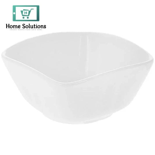Wilmax England Fine Porcelain Square Dish 3.5" x 3.5" | Small White Serving Bowl