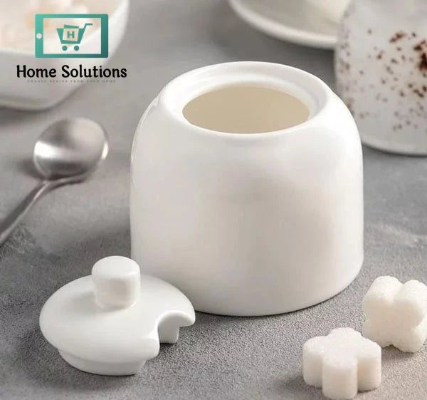 Wilmax England Fine Porcelain Sugar Bowl – 280 ml
