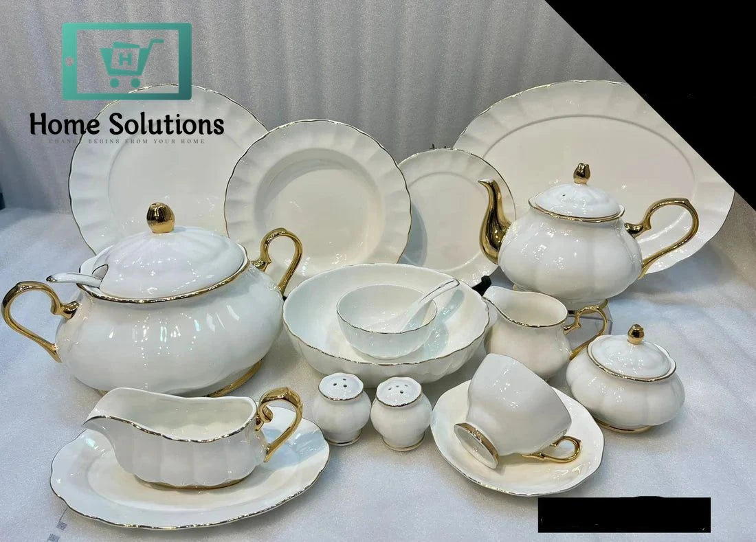 Royal Albert Dinner Set for 8 Person – 75 Pcs