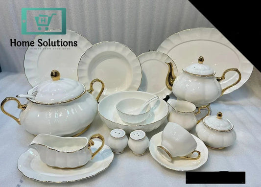 Royal Albert Dinner Set for 8 Person – 75 Pcs