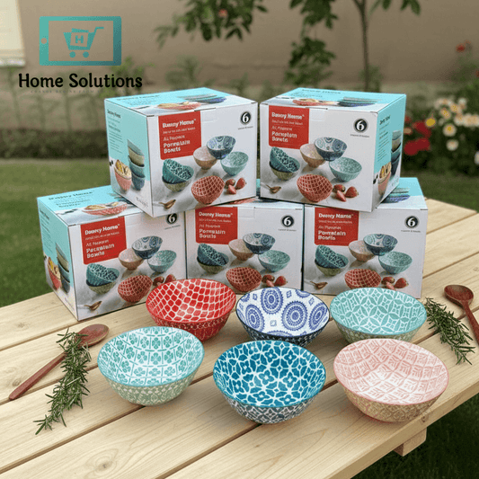 Danny Home Ceramic Bowl Set - 6 Pcs
