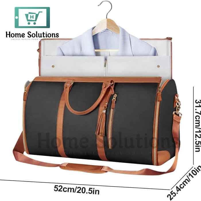 Premium Foldable Travel Duffel Bag - Garment Carry-On Luggage