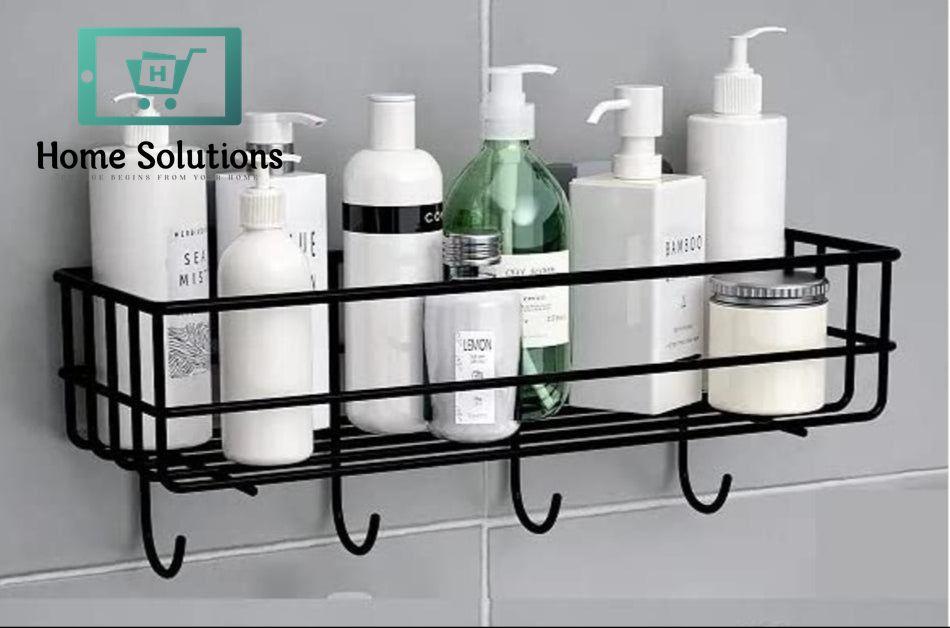 Rectangle Metal Stand with Hooks | Stylish Storage Rack