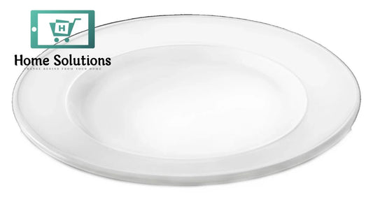 Wilmax Elegant 6-Inch White Porcelain Side Plate for Bread and Starters