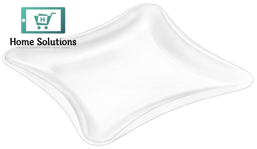 Wilmax England Fine Porcelain Square Platter - 12" X 12" | 30 X 30 CM