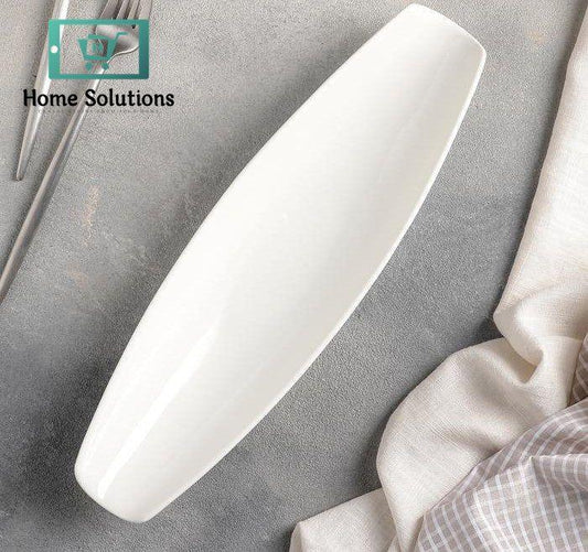 Wilmax England 13 Inch Classic White Porcelain Presentation Dish