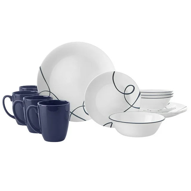 Corelle Classic Lia 16 Piece Dinnerware Set