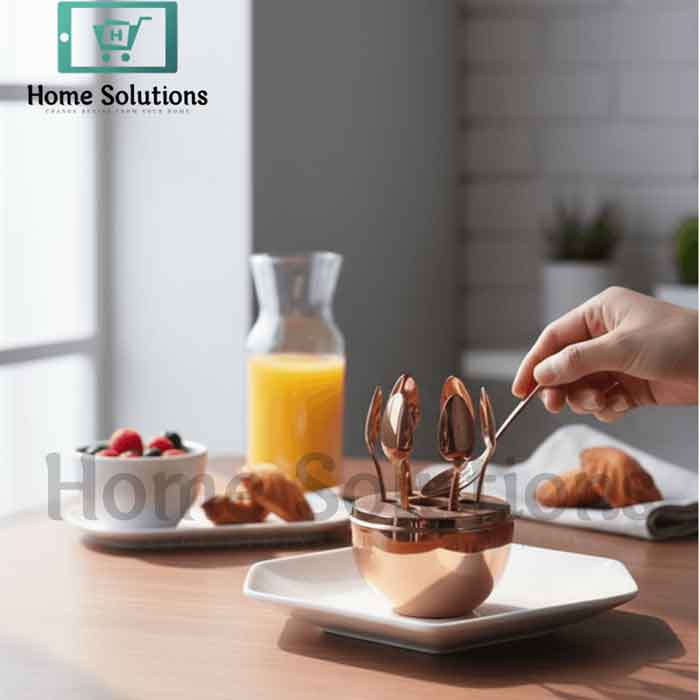 Luxury Mini Cutlery Set – Dessert Spoons & Fruit Forks