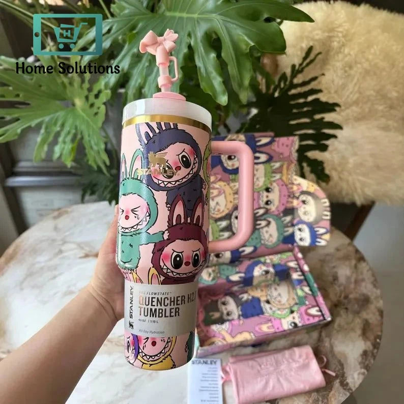 Stanley X Labubu Limited Edition Quencher Flowstate Tumbler - 40oz