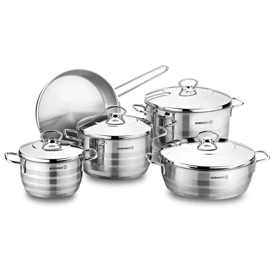 Korkmaz A-1900 Astra 9 Pcs Cookware Set