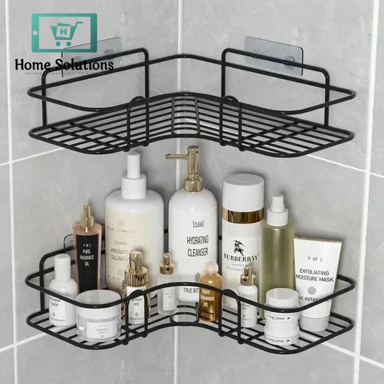 Modern Washroom Metal Stand | Space-Saving Storage Rack