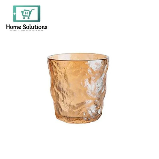 6 Piece Gold Frozen Ice Drink Glass Set – 280ml