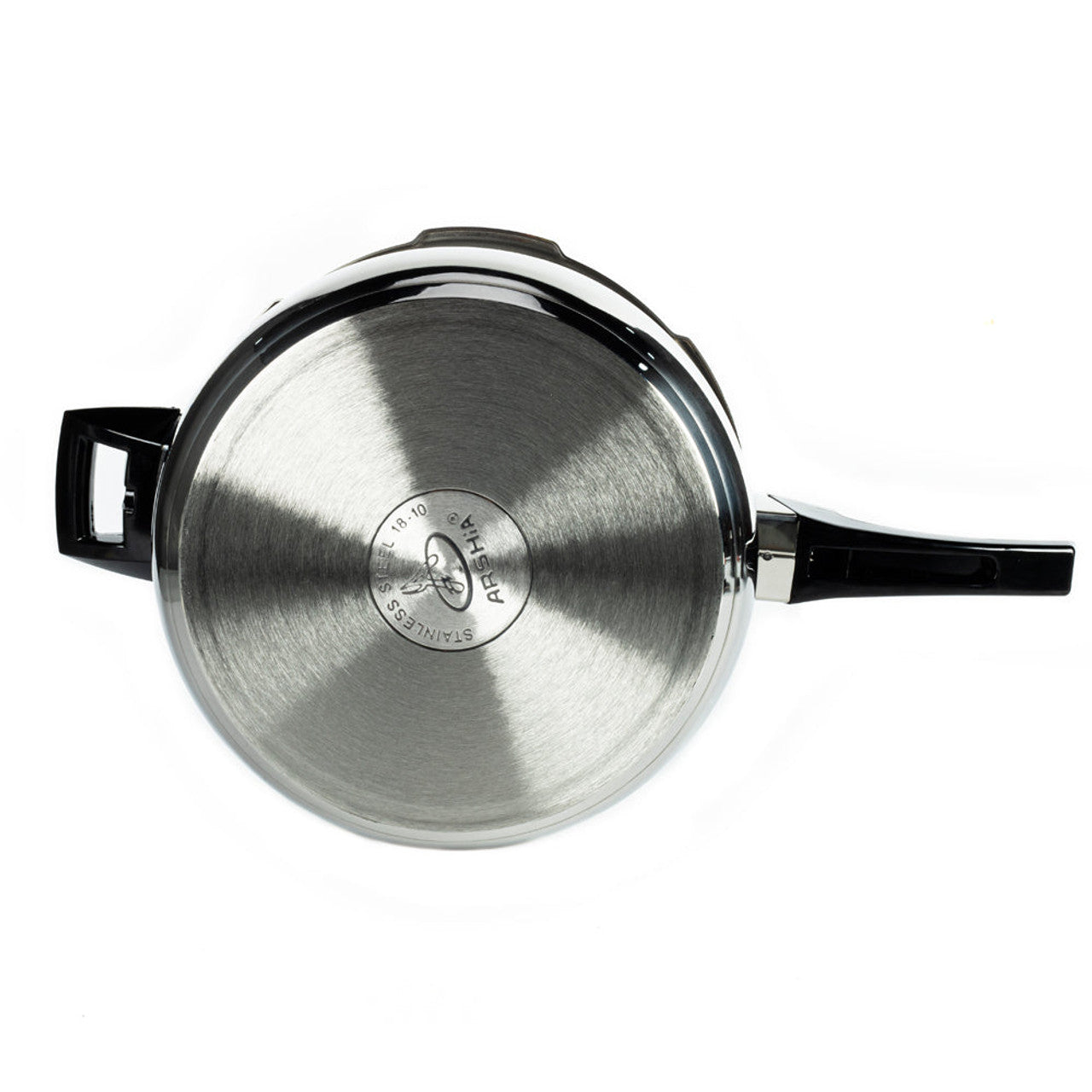 Arshia Premium Stainless Steel Pressure Cooker 26cm with Aluminium base