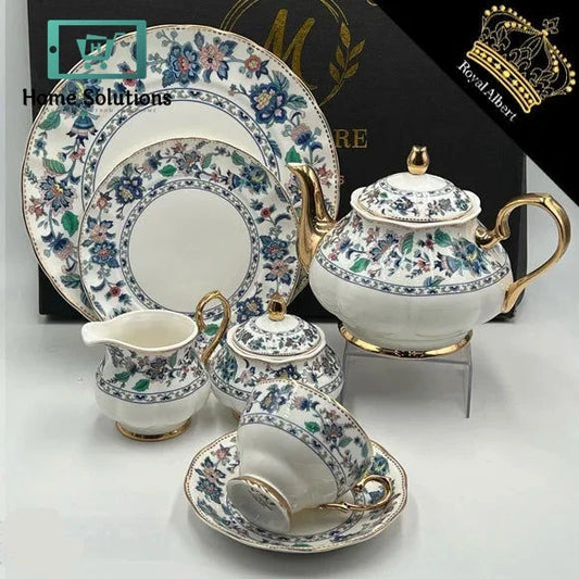 Royal Albert Bone China Tea Set – 24 Pcs