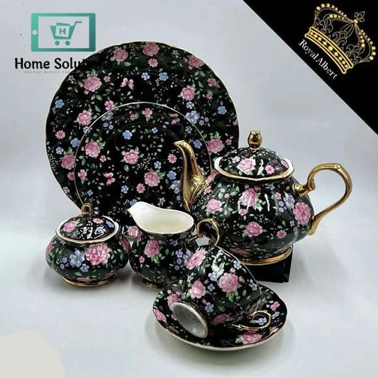 Royal Albert Bone China Tea Set – 24 Pcs