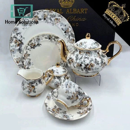Royal Albert Bone China Tea Set – 24 Pcs