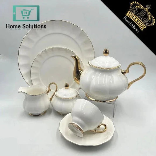 Royal Albert Bone China Tea Set – 24 Pcs