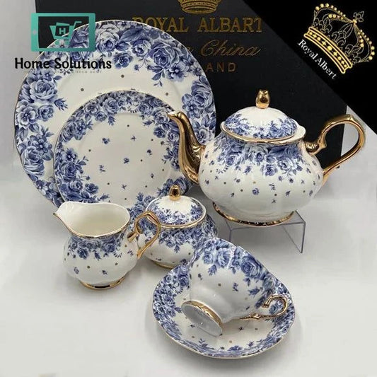 Royal Albert Bone China Tea Set – 24 Pcs