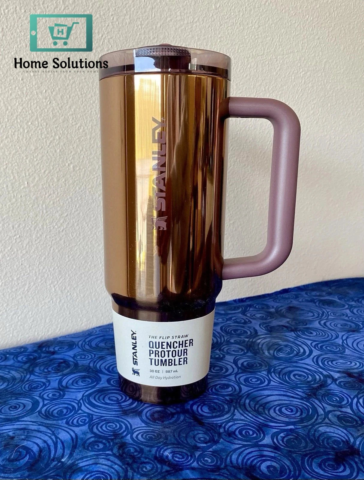Stanley Protour 30oz Tumbler – Mesa Rose Gold Polished Finish