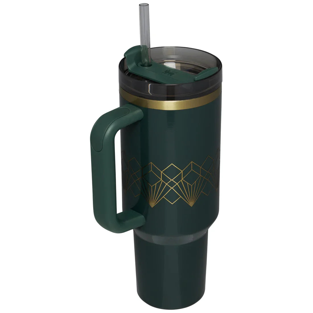 Deco Collection Quencher H2.0 FlowState™ Tumbler | 40 OZ - Forest Gloss Deco