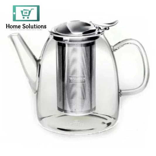 Wilmax England Thermo Glass Tea Pot - 950ml
