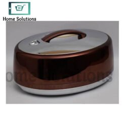 Taiwan Hot Pot Oval Chocolate Silver 3.5Liters