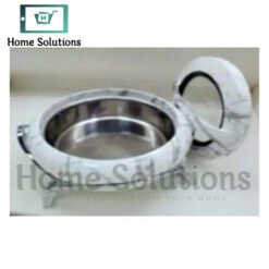 Taiwan Round Hot Pot Grey Marble 4Liters