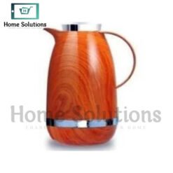 Taiwan Thermos Wood Silver 1Liter