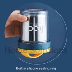 BENTO Stainless Steel Food Grade Insulated Food Container with Spoon 400ml 8 - Home Solutions