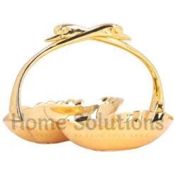 Alternative view of HERITAGE Swan Gold Leaf Tray