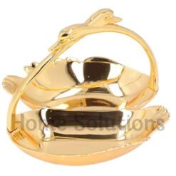 HERITAGE Swan Gold Leaf Tray 2 - Home Solutions