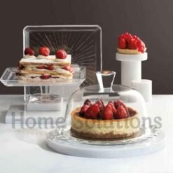 Pasabahce Cake Doom with Service Plate 2 - Home Solutions