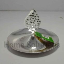 Alternative view of QUEENSILVER Round Dry Fruit / Candy Dish - Silver