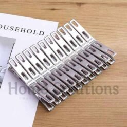 Stainless Steel Clothes Clips 28 Pieces 3 - Home Solutions