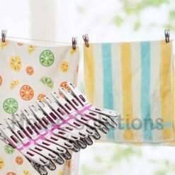 Stainless Steel Clothes Clips 28 Pieces 6 - Home Solutions