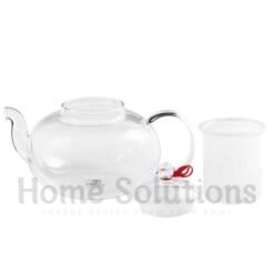 WILMAX Heat Proof Glass Tea Pot with Glass Infuser Strainer 620ml 7 - Home Solutions