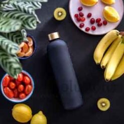 Time Marker BPA Free Hydro Plastic Bottle 1000ml Black 3 - Home Solutions