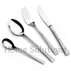 Arshia Premium Stainless Steel Silver Cutlery Set 6 Person Serving 26 Pieces 3050 1 - Home Solutions