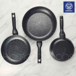 KORKAMAZ Nora Premium Granite Frypan 26 x 4.4cm 2 - Home Solutions