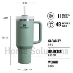 STANLEY THE QUENCHER H2.0 FLOWSTATE™ TUMBLER 40 OZ Shale 6 - Home Solutions