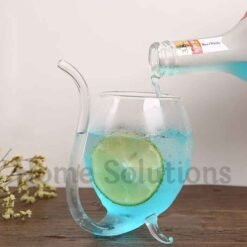 Creative Vampire Shape Glass with Built-in Straw - 350ml 9 Creative Vampire Shape Glass with Built in Straw 2 - Home Solutions