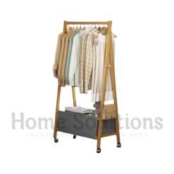 Bamboo Boutique Style Garment Organizer Cloth Stand 2 - Home Solutions