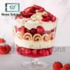 Borosilicate Glass Footed Trifle Bowl 3.5 Liters - Home Solutions