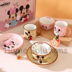 DISNEY Mickey Friends Authentic 4 in 1 Meal Set with Gift Box 4 Pieces 2 - Home Solutions